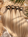Straight Human Hair Extensions – 20", 60g